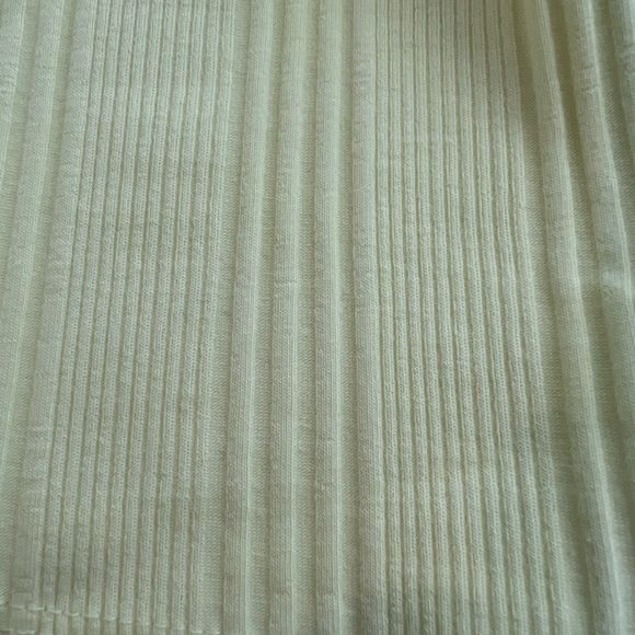 Zara Ribbed Yellow Tank Top - Picture 4 of 5